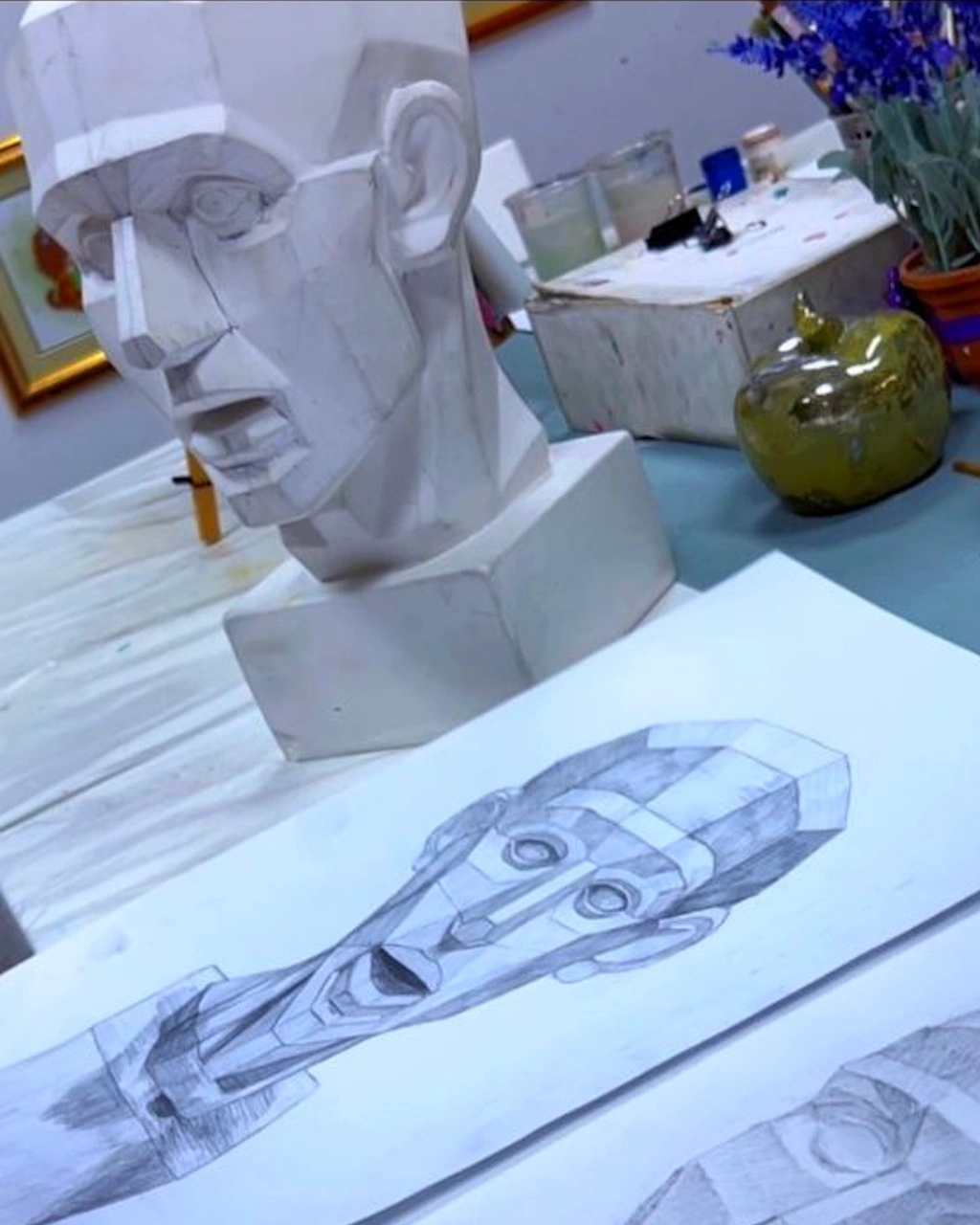 Курс Азы портрета — рисование лица человека