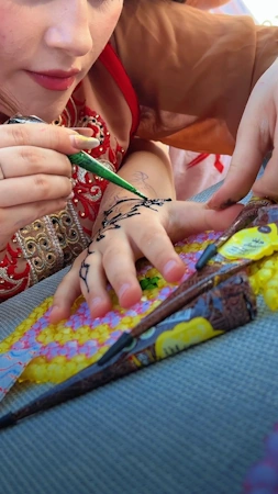 Курс Мехенди — художественная роспись хной